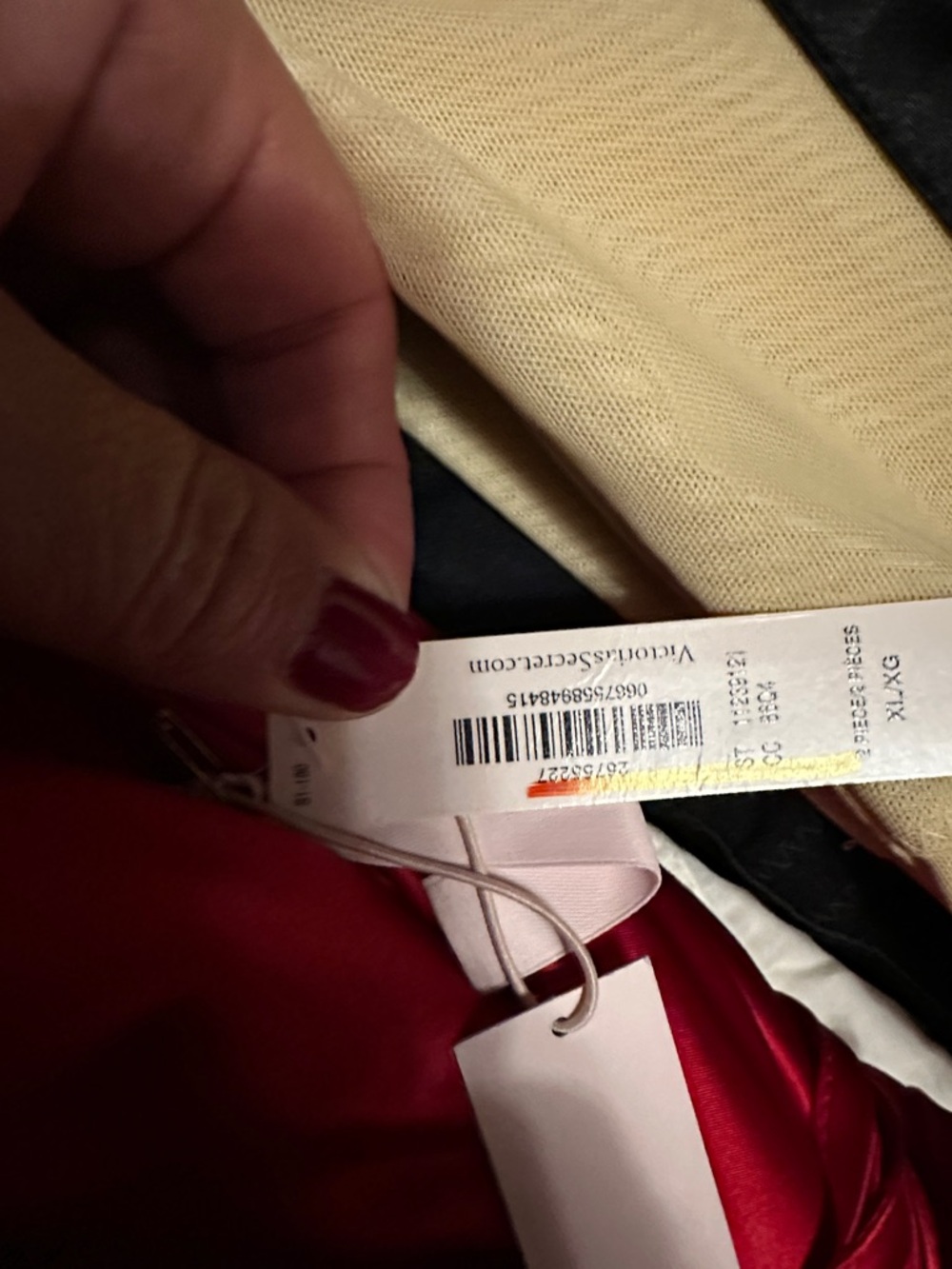 Victoria's Secret Red Silk Corset Top - Picture 8 of 8